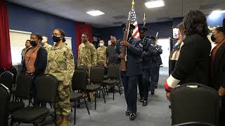 TSGT MARCO A WAISOME JR 459TH OSS RETIREMENT CEREMONY 6 MARCH 2022  JOINT HG MISSION 459th ARW [upl. by Daniell]