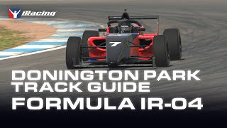 Donington Park Track Guide  Formula iR04 Fixed Setup [upl. by Nev478]