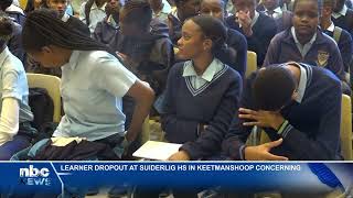 Learner dropout at Suiderlig High School a concern  nbc [upl. by Lu]