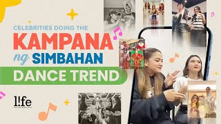 Filipino celebrities do the Kampana Ng Simbahan TikTok dance trend  PhilSTAR Lfe [upl. by Pomona]