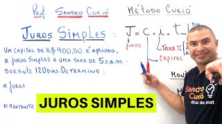 APRENDA JUROS SIMPLES EM 6 MINUTOS [upl. by Oirram]