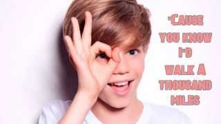 Ronan Parke  A Thousand Miles Karaoke HD [upl. by Brosine]