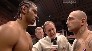 WOW WHAT A KNOCKOUT  David Haye vs Giacobbe Fragomeni Full HD Highlights [upl. by Nylaehs]