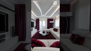 Gust room interior design  tv unit design  force celling design  gust room parde design shorts [upl. by Onibas751]