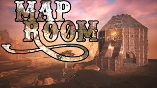 Conan Exiles Map Room Build Guide Blood and Sand DLC [upl. by Herminia269]