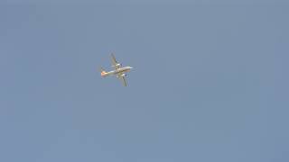 TURBO PROP PLANE FLYING FROM DORVAL AIRPORT [upl. by Mcdade74]