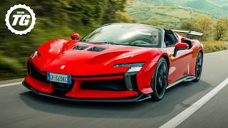 FIRST DRIVE 1016bhp Ferrari SF90 XX Spider – How Hardcore Can A Cabrio Be [upl. by Adnic]