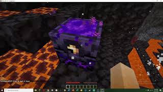 How to Set Your Spawn point in the Nether  Respawn Anchor Minecraft 116 [upl. by Elvis]