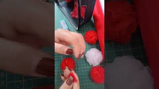 Flor de organza gostoucurtecomentecompartilhameseguem flores diy [upl. by Dwain]