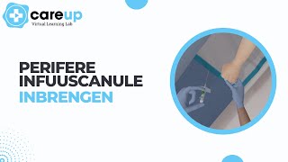 Perifere infuuscanule inbrengen  CareUp Virtual Learning Lab [upl. by Nylrad104]