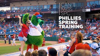 Experience Phillies Spring Training in Clearwater Florida [upl. by Harlamert]