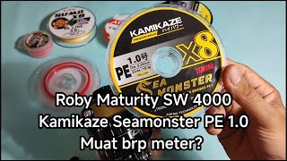 Ryobi Maturity SW 4000 vs Kamikaze Seamonster PE 10 Muat Berapa Meter [upl. by Marybelle]