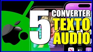 5 FORMAS PARA CONVERTER TEXTO PDF EM ARQUIVO DE ÃUDIO MP3  APLICATIVOS ANDROID E IPHONE [upl. by Uol347]