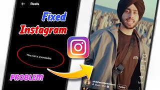 instagram reels unavailable problem  how to fix this reel is unavailable instagram problem [upl. by Etireuqram59]