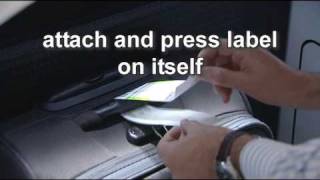 Instruction Self service drop off baggage on Schiphol [upl. by Ola]