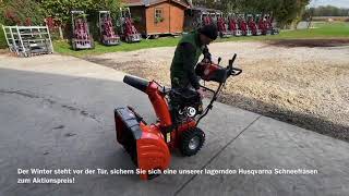 Husqvarna ST 327 Schneefräse VERKAUFT [upl. by Calv]