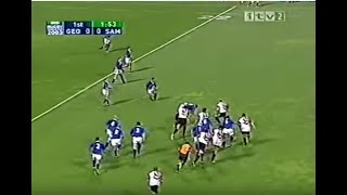 SAMOA  GEORGIA RUGBY WORLD CUP 2003  FULL MATCH [upl. by Aynuat812]