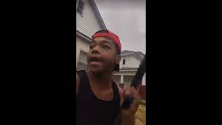 16 year old Alabama Rapper Huncho Dinero get in 2 SHOOTOUTS On Live [upl. by Gilleod]