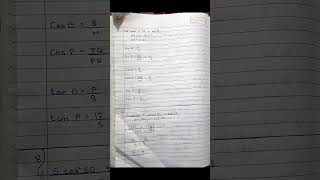 Important questions of class 10 Maths Chapter 8 and 9 Trigonometry class10maths trigonometry [upl. by Mirelle937]