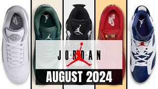 GET THE BEST Air Jordan Release in AUGUST 2024 [upl. by Aicekan181]