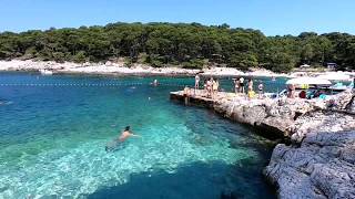 CROATIA 4K  Mali Losinj  Suncana Uvala [upl. by Fanchon704]