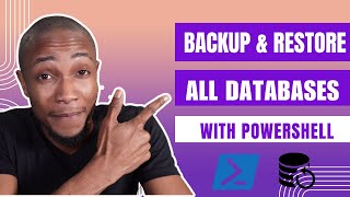 How to backup and restore all SQL Server Database sing PowerShell [upl. by Schertz420]