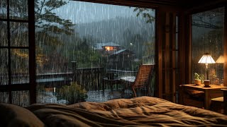 【2M】 Soothing Rain by the window make you sleep instantly😴 Goodbye to Stress and Insomnia [upl. by Mose924]