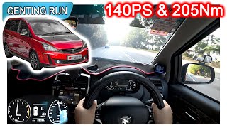 Part 22  2019 Proton Exora Premium  Malaysia POV Genting Run 冲上云霄 CC Subtitle [upl. by Albie]