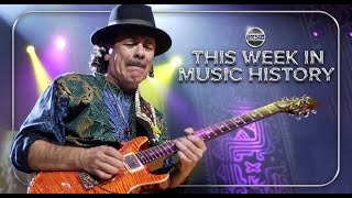 Santana Releases quotSupernaturalquot Album  This Week in Music History [upl. by Ehtyde]