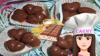 Ricetta cioccolatini al sapor di kinder cereali di Carmy [upl. by Libbie814]