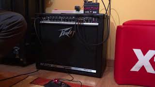 Peavey Bandit 112 Silver Stripe with mod with new opams opa2134 [upl. by Aimas]