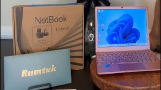 Svikou Win11 Pro Office 2019 101inch Mini Laptop Celeron N4020 Quad Core 8GB RAM 256GB SSD Review [upl. by Arrait669]