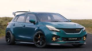 Baleno Modified  Wide body concept [upl. by Akiam227]