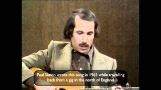 Paul Simon sings Homeward Bound live in the studio [upl. by Crofton]