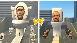 Skibidi toilet vs Multiverse Battle 65 [upl. by Hynes]