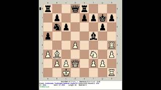 Stockfish 17 vs Mantissa 372  Anderssen Tuebingen Defense chess [upl. by Papp]