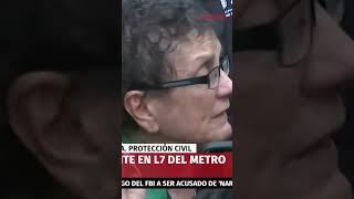 Intoxicados en la L7 del Metro ¿qué pasó milenioshorts shorts [upl. by Lat]