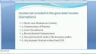 Income Tax Not Applicable on DCRG Leave Encashment Life Insurance Policy GISII JP Tips II [upl. by Lutim]