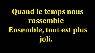 Jean jacques goldman ensemble paroles souvient toi [upl. by Medovich]