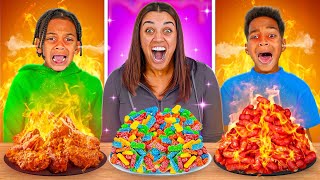 SWEET VS SPICY FOOD CHALLENGE [upl. by Candra]