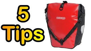 5 Tips for Ortlieb Panniers [upl. by Airdnua]