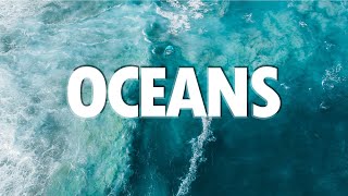 Oceans  Hillsong United Video Lyrics [upl. by Dudden]