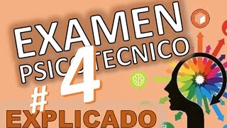 TEST PSICOTECNICOS OMNIBUS  4 VARIADOS DE EXAMEN EXPLICADOS En español [upl. by Caswell]