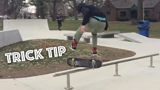 How to Kickflip Front Board trick tip [upl. by Atims849]