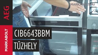 AEG CIB6643BBM tűzhely – Márkabolthu [upl. by Alfonse802]