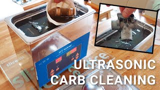 Ultrasonic Carb Cleaning  How to Clean Carburettors Properly  Honda CB750  Part 5 [upl. by Mafala]