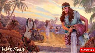 Isaac and Rebekah  Genesis 24  AI Animated Bible Story [upl. by Greene]