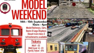 Rushden transport museum model railway show 2024 [upl. by Amii619]