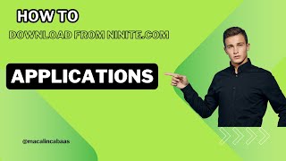 HOW TO DOWNLOAD APPS FROM NINITECOM [upl. by Iatnwahs392]