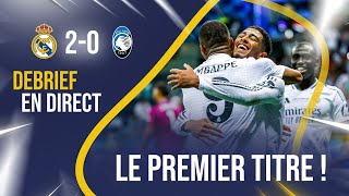 🔴 LIVE Le REAL MADRID remporte la SUPERCOUPE  Mbappé buteur Vinicius et Bellingham immenses [upl. by Weidman]